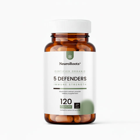 5 Defenders Organic Capsules - Immunity